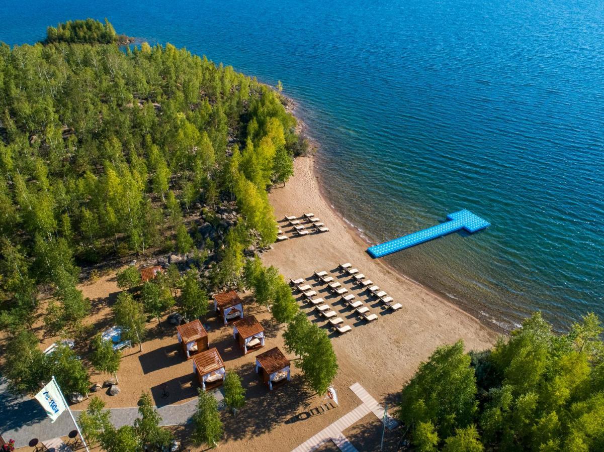 Hotel Rixos Borovoe Shchūchīnsk Exterior foto Aerial view of the beach