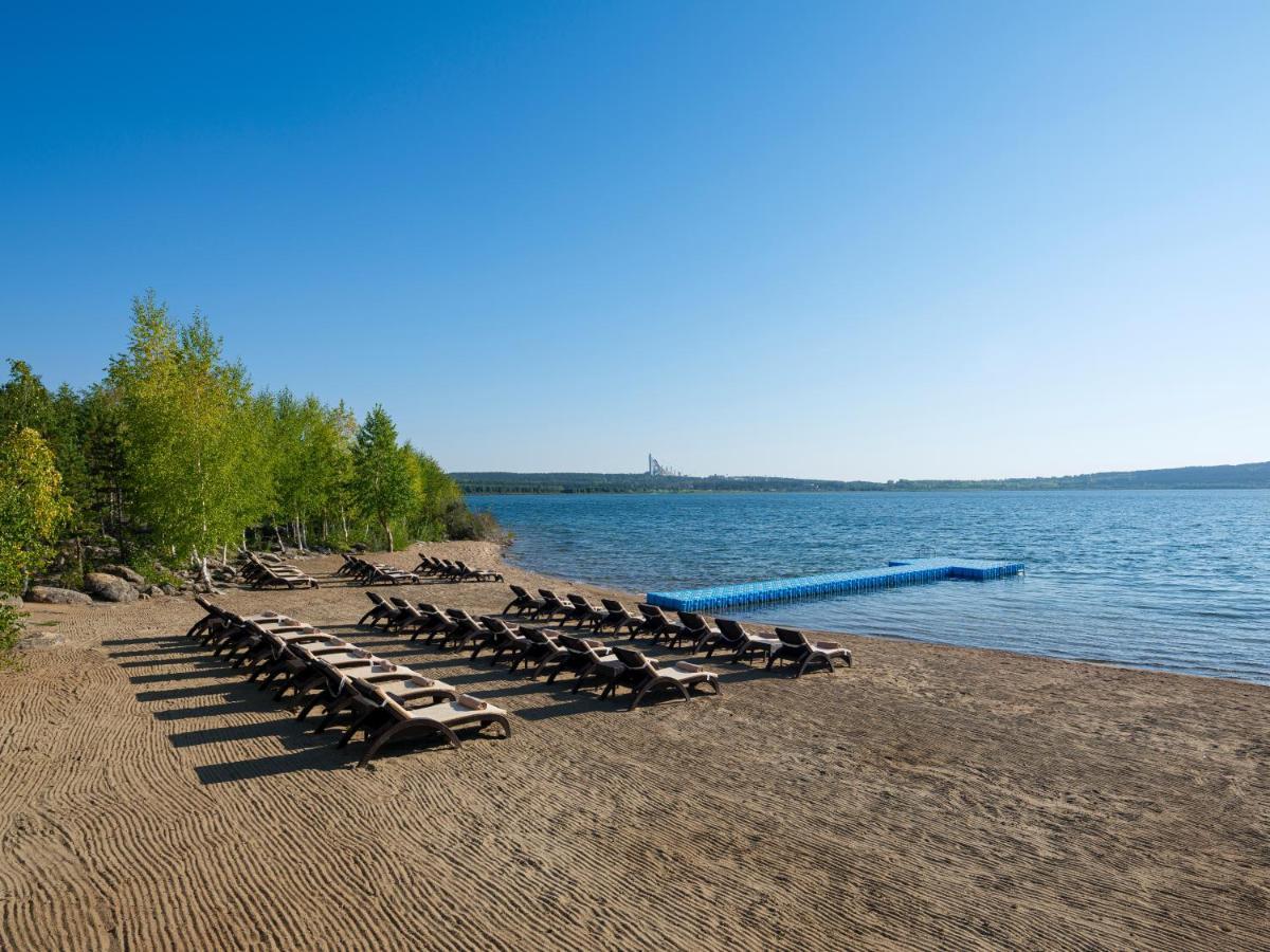 Hotel Rixos Borovoe Shchūchīnsk Exterior foto Beach at Lake Saimaa