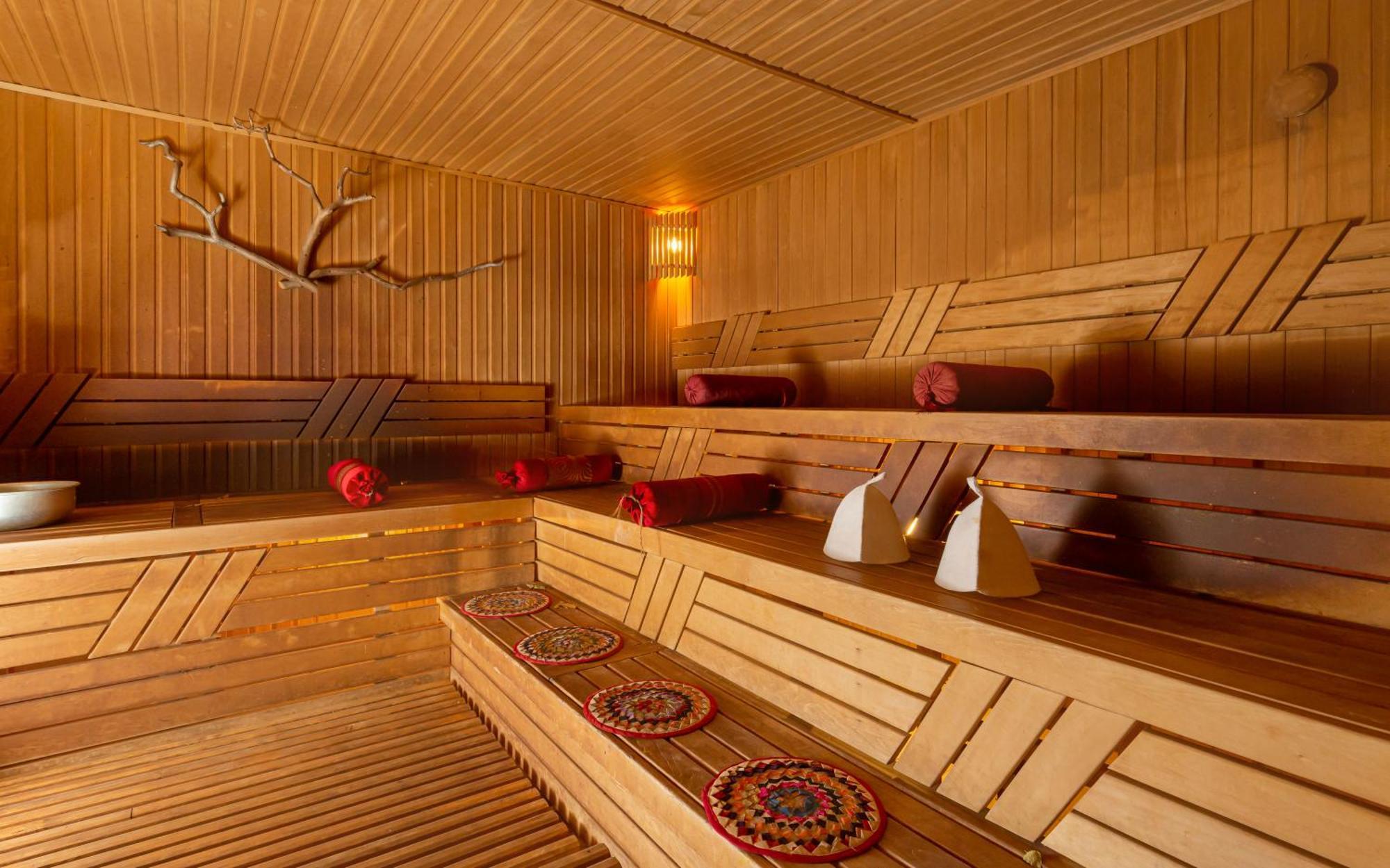 Hotel Rixos Borovoe Shchūchīnsk Exterior foto A Finnish sauna
